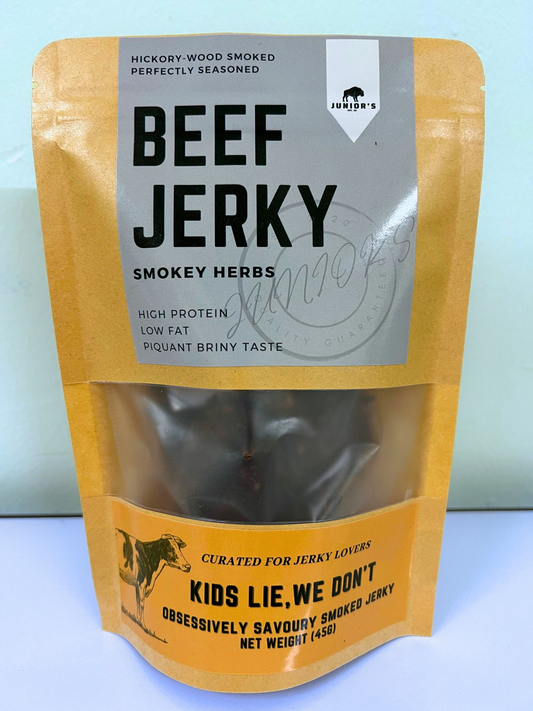 Smokey Herbs Smoked Beef Jerky