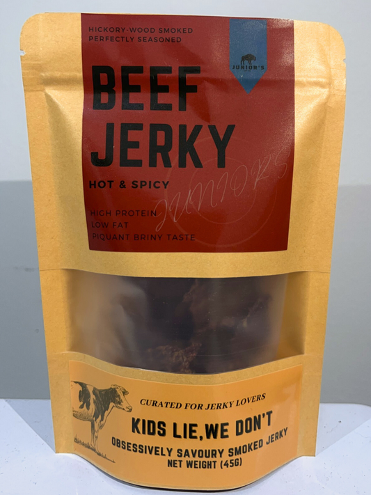 Hot & Spicy Smoked Beef Jerky