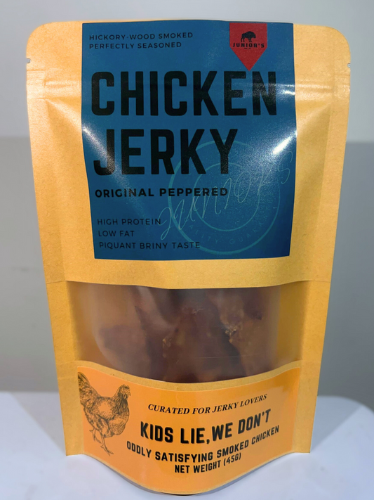 Original Peppered Smoked Chicken Jerky