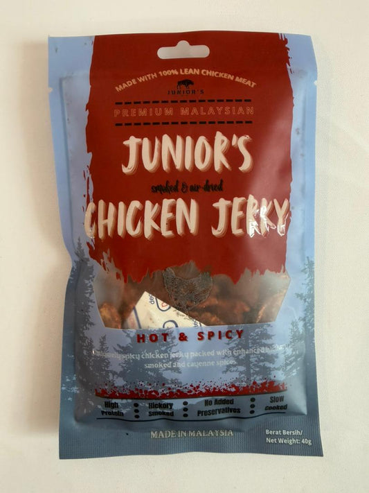 Hot & Spicy Smoked Chicken Jerky