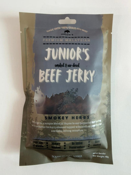 Smokey Herbs Smoked Beef Jerky